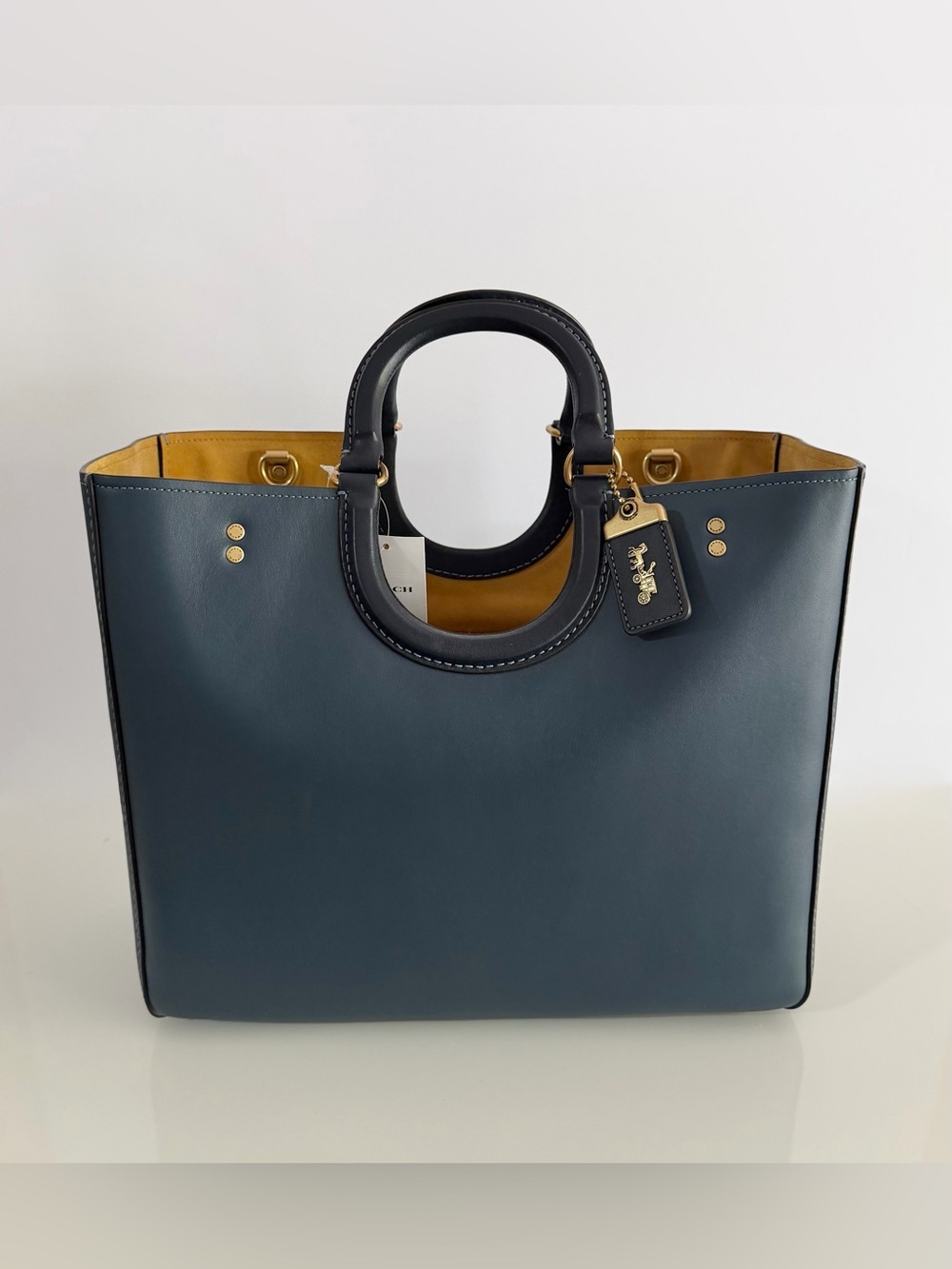 Coach Rae Tote in Dark Denim Multi